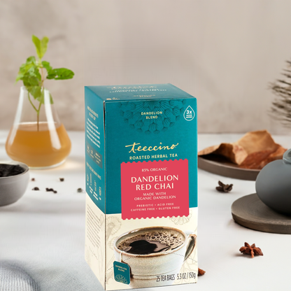 Dandelion Red Chai Roasted Herbal Tea