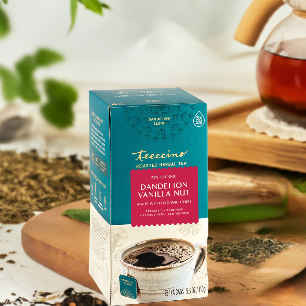 Dandelion Vanilla Nut Roasted Herbal Tea  DestGlow