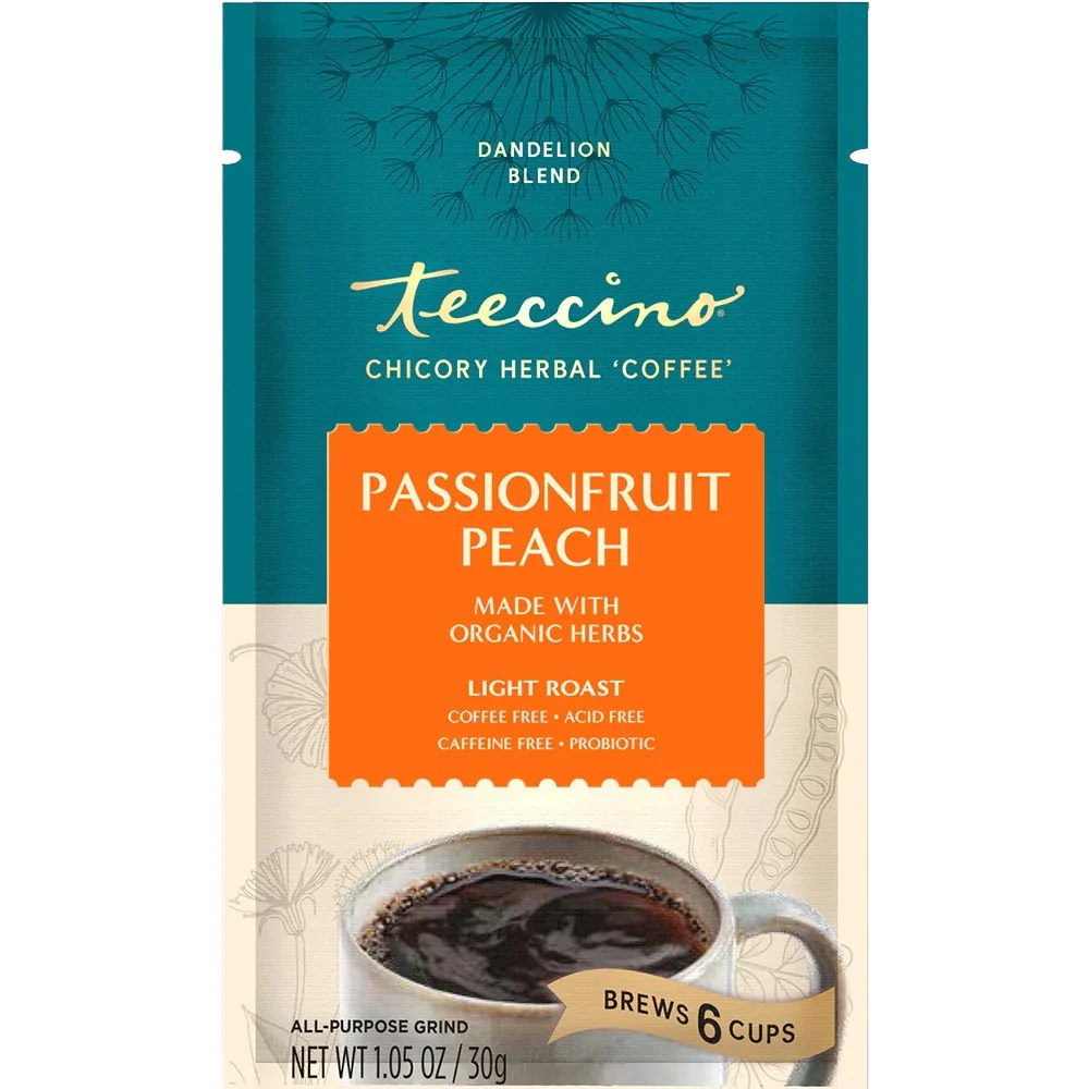 Dandelion Passionfruit Peach Herbal Coffee
