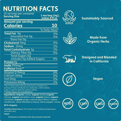 Dandelion Red Chai Roasted Herbal Tea