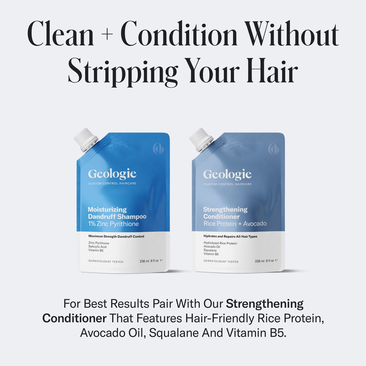 Moisturizing Dandruff Shampoo by Geologie