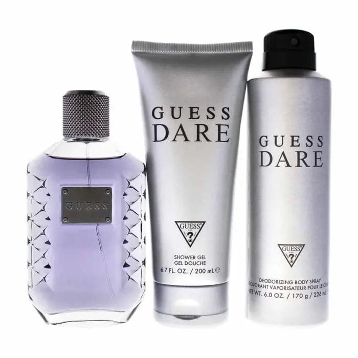 Dare By Guess For Men (3pc Gift Set) by perfumesandrea