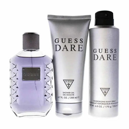 Dare By Guess For Men (3pc Gift Set) by perfumesandrea