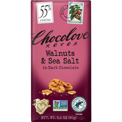 Chocolate Bars, Dark, Chocolove by Country Life Natural Foods