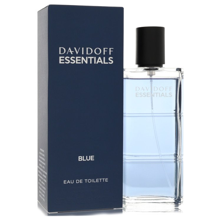 Davidoff Essentials Blue by Davidoff Eau De Toilette Spray 3.7 oz for Men 