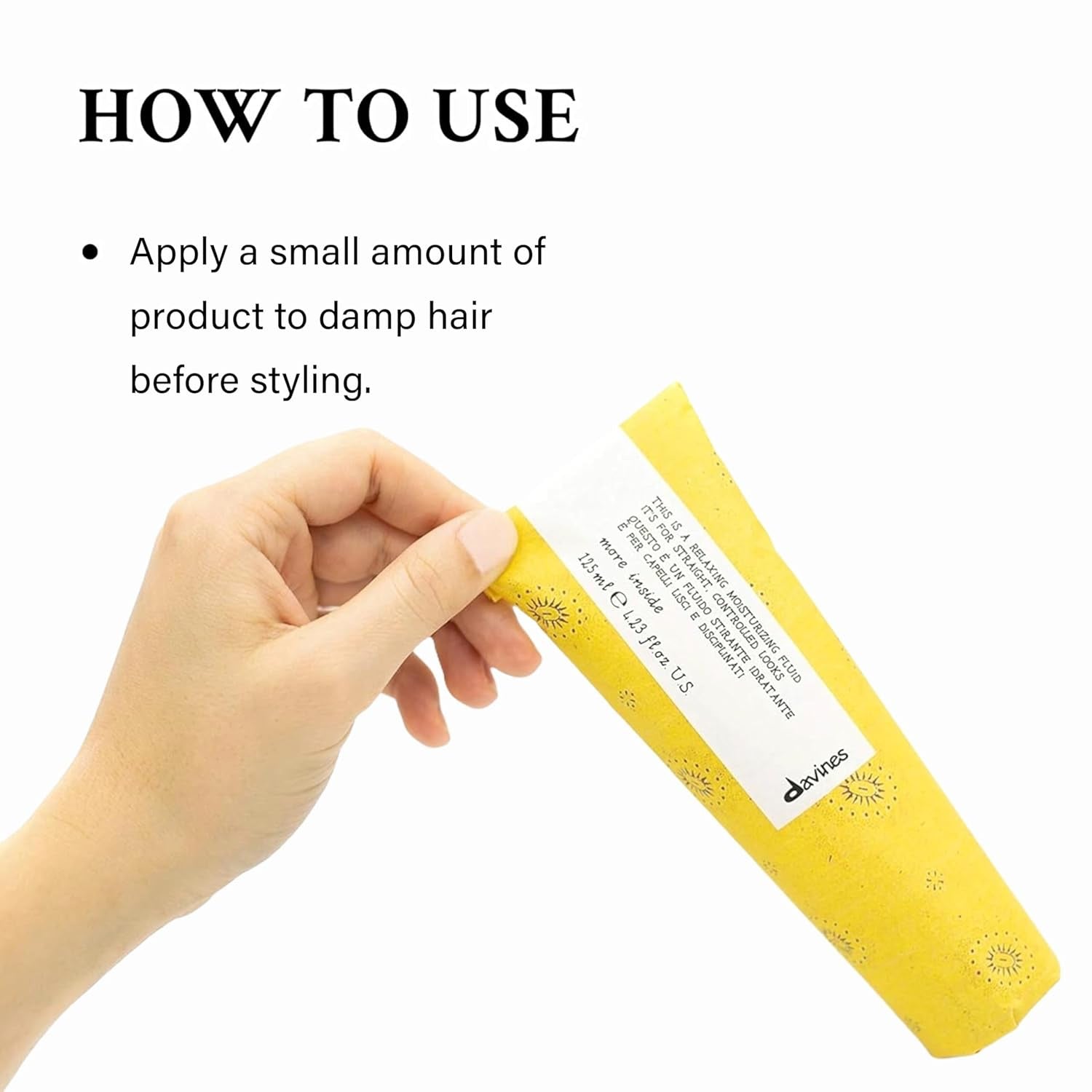 Davines More Inside This Is a Relaxing Moisturizing Fluid 125 mL by Nava Beauty