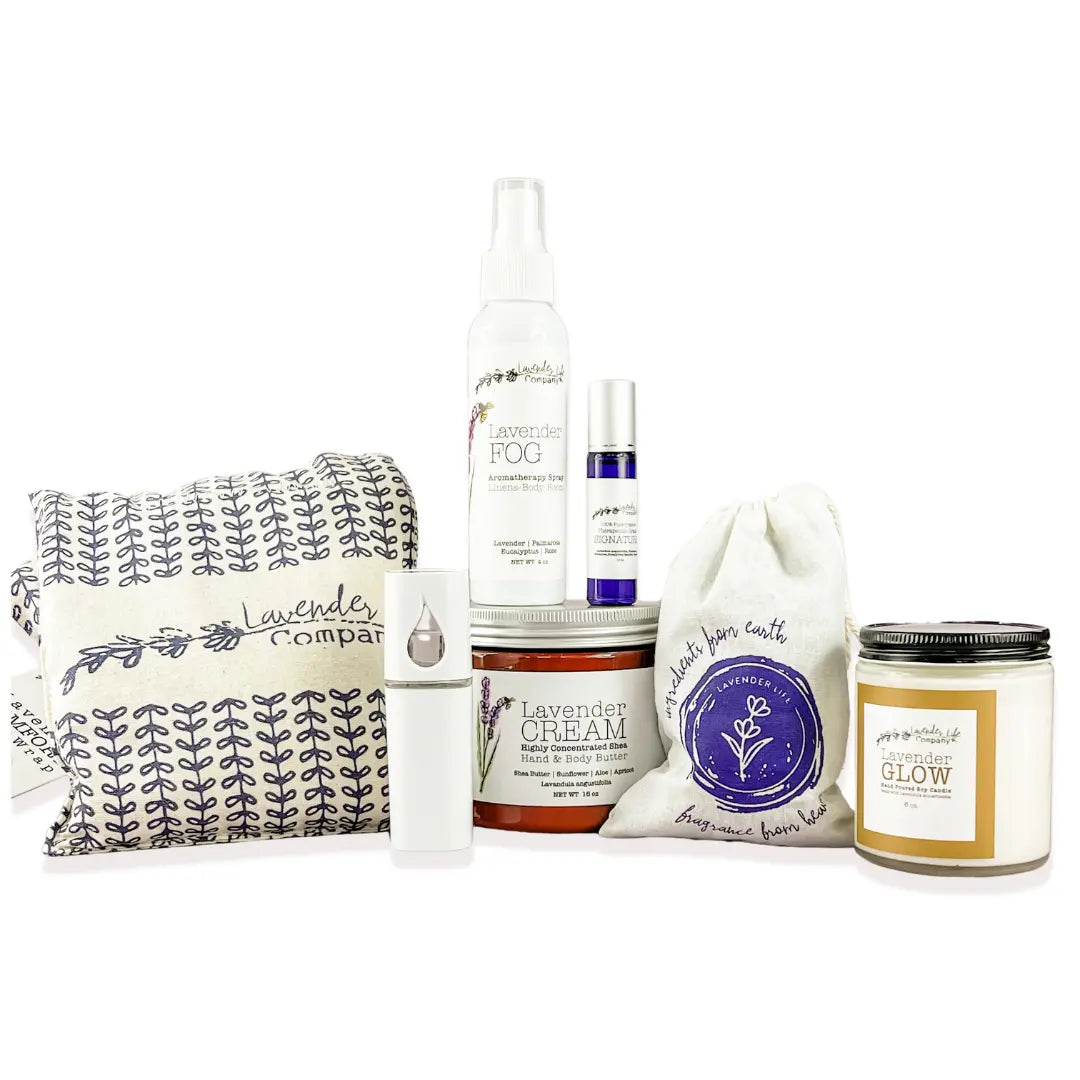 Day Spa Gift Set — Luxury Lavender Gift by Lavender Life Company