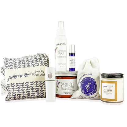 Day Spa Gift Set — Luxury Lavender Gift by Lavender Life Company