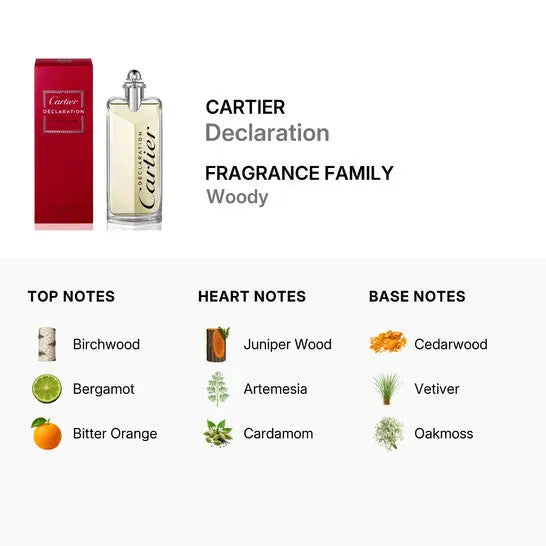 Declaration By Cartier For Men 5.0 oz EDT Spray by perfumesandrea