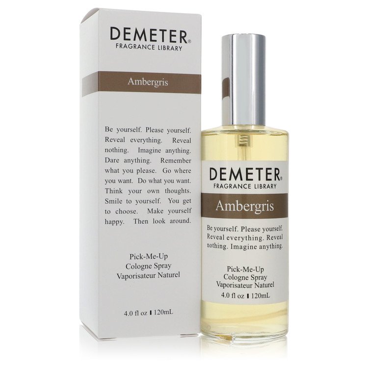 Demeter Ambergris by Demeter Pick Me Up Cologne Spray (Unisex) 4 oz for Men 