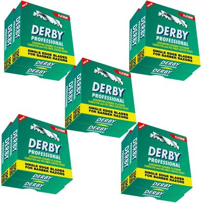 Derby Prof Single Edge Razor Blades 100ct