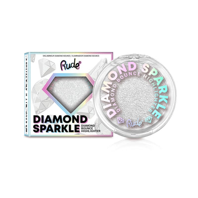 RUDE Diamond Sparkle Diamond Bounce Highlighter - Pearl - DestGlow