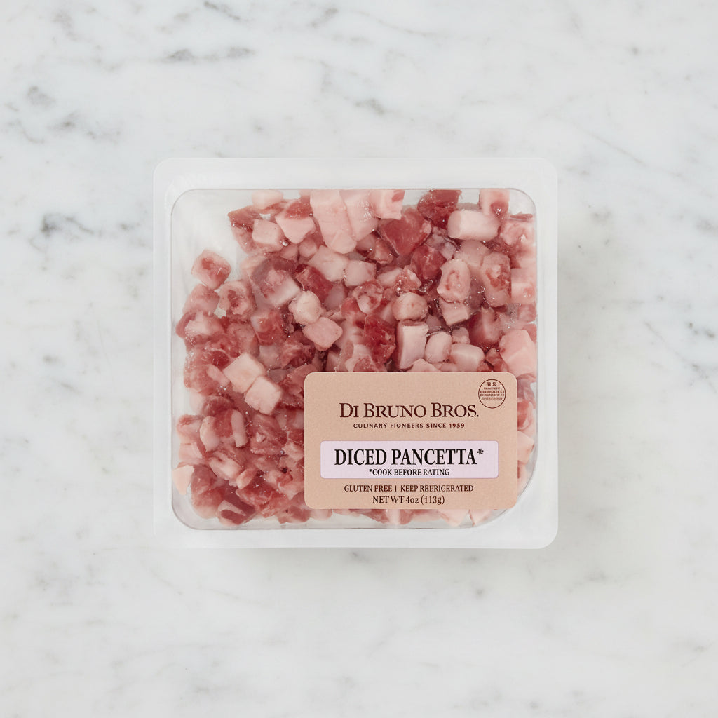 Diced Pancetta by Di Bruno Bros.