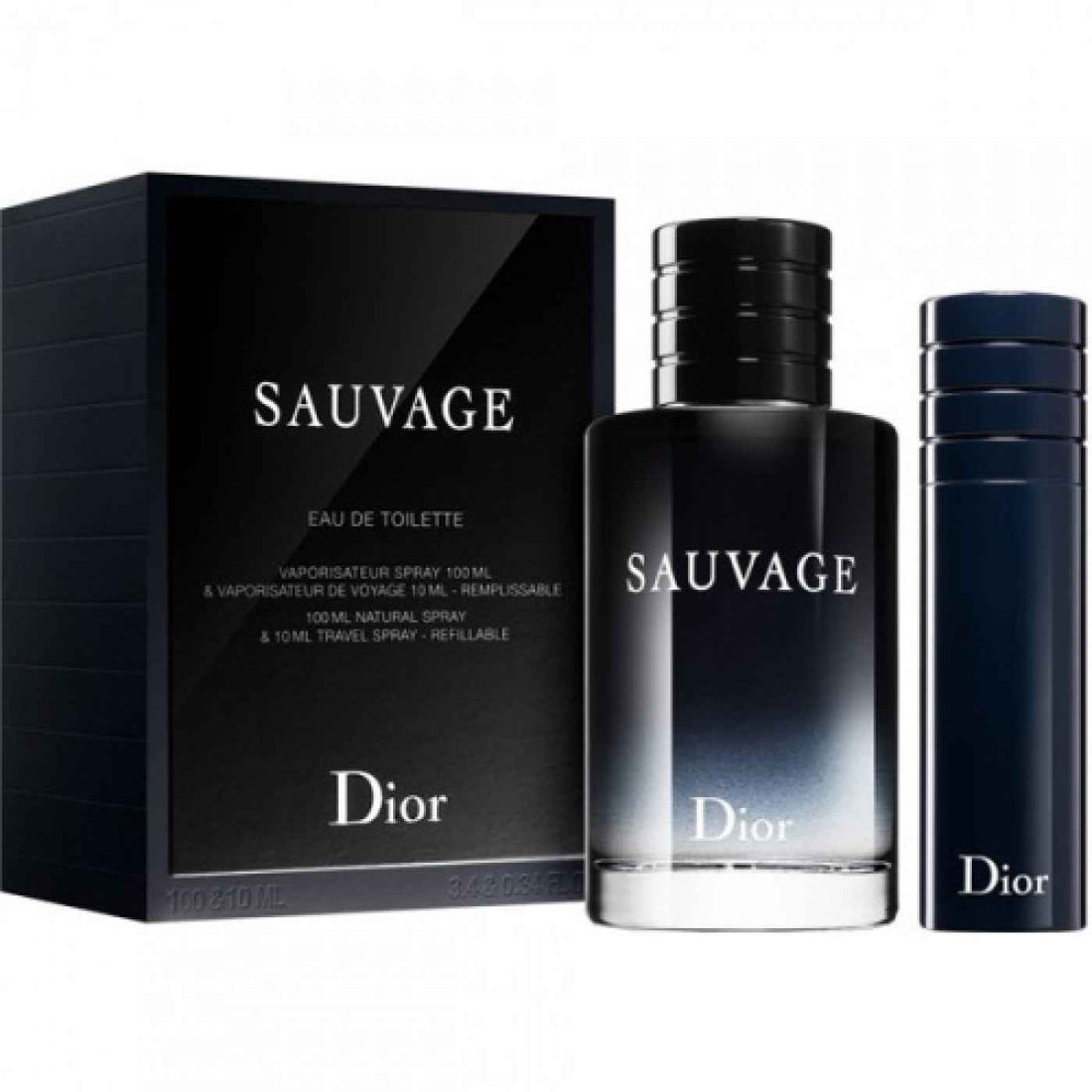 Dior Sauvage Men’s Eau de Toilette Gift Set 2‑Piece For Men