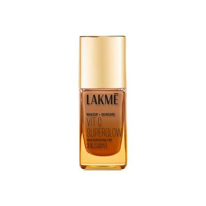 Lakme Vitamin C Superglow Skin Perfecting Tint with 3% Vit C - Cool Walnut