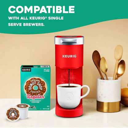 The Original Donut Shop Medium Roast K-Cup Pods – 48 Count, Single-Serve Coffee