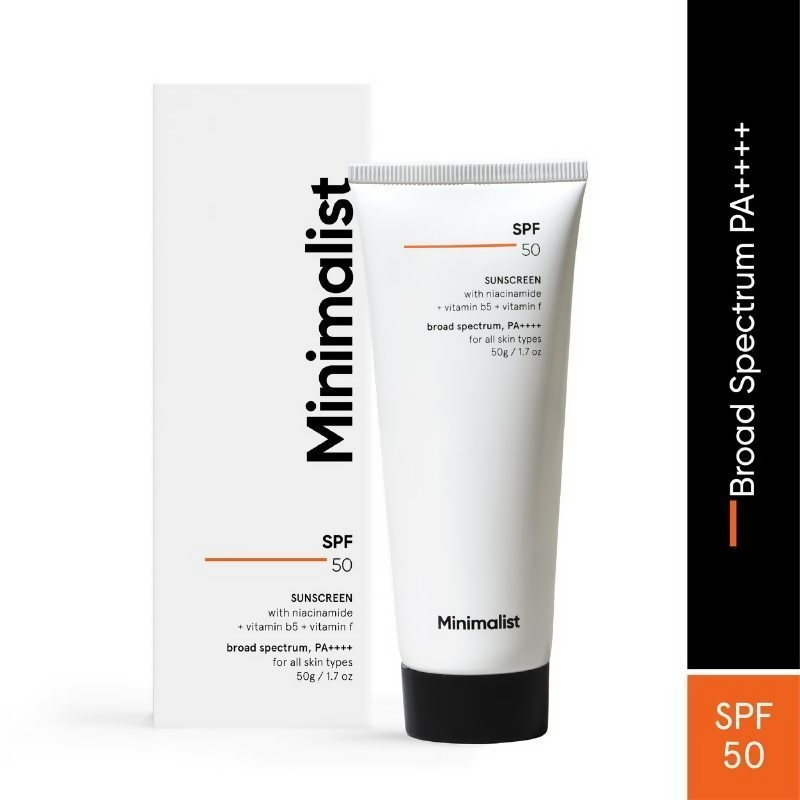 Minimalist SPF 50 PA ++++ Sunscreen With Multi-Vitamin