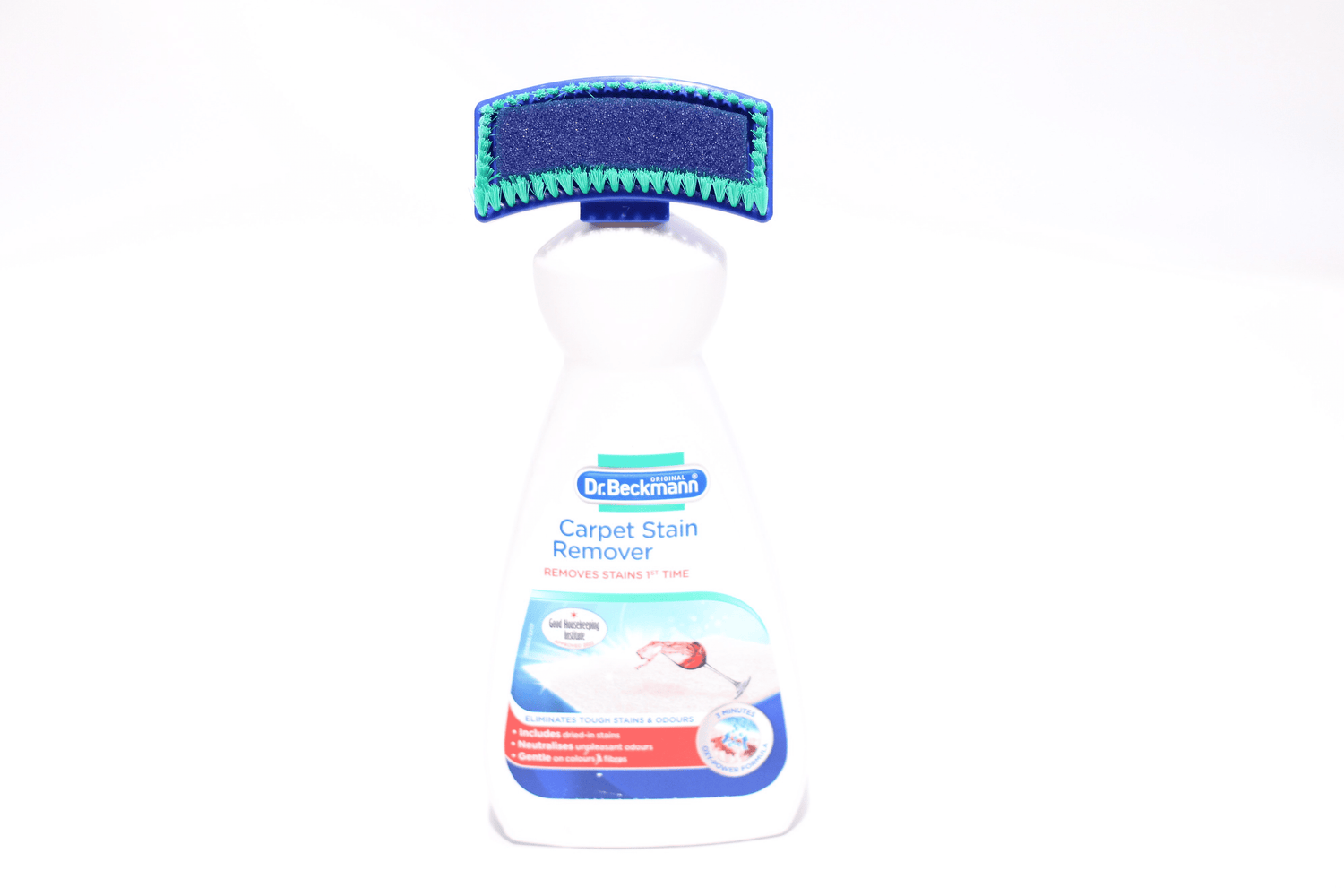 Dr. Beckmann Carpet Stain Remover with Cleaning Applicator Brush, 650 ml