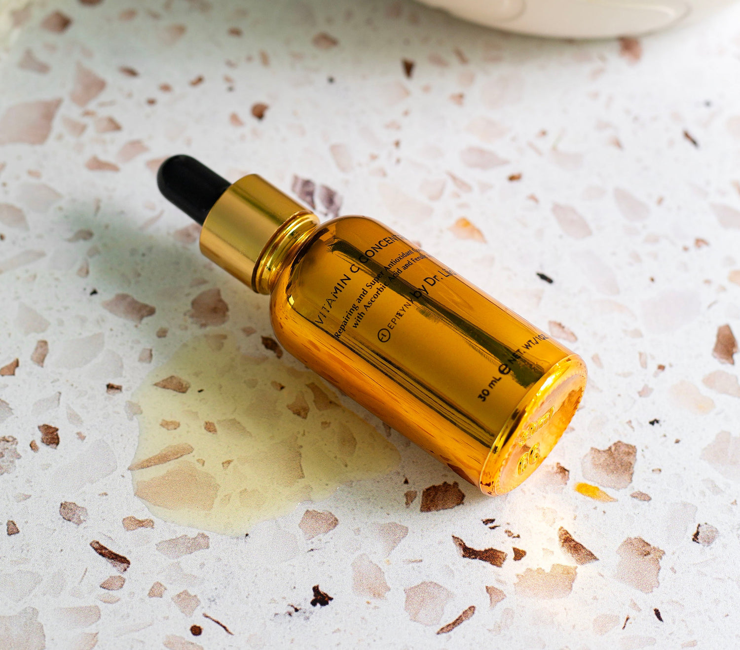 Brightening Vitamin C Glow Serum for Sensitive &amp; Dry Skin – Vegan, Gluten-Free, Anti-Aging, Fragrance-Free by EpiLynx