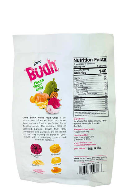 Freeze Dried Mixed Fruit Chips by Country Life Natural Foods