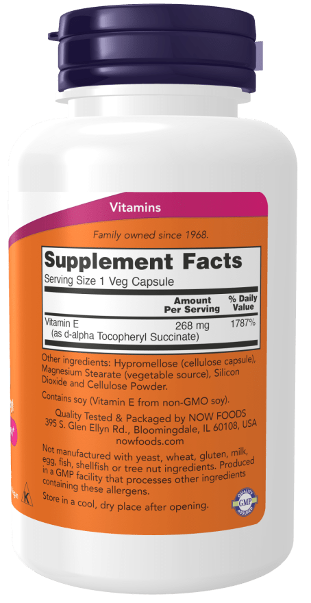 Dry E-400 D-Alpha Tocopheryl by Country Life Natural Foods