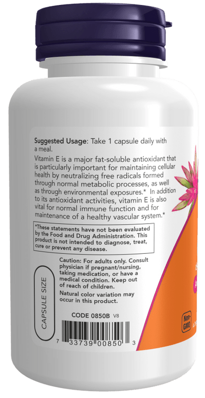 Dry E-400 D-Alpha Tocopheryl by Country Life Natural Foods