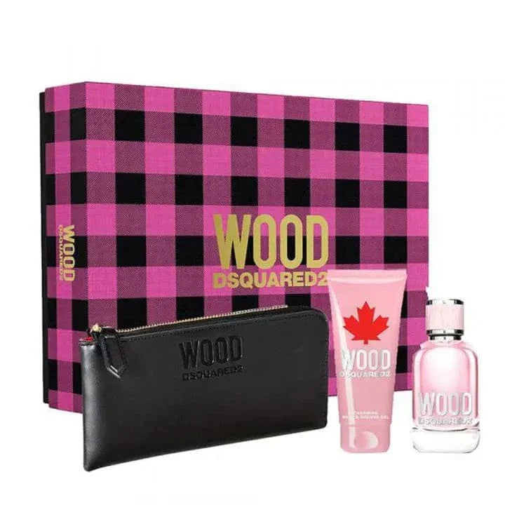 Wood By Dsquared2 For Women (3pc Gift Set) - DestGlow