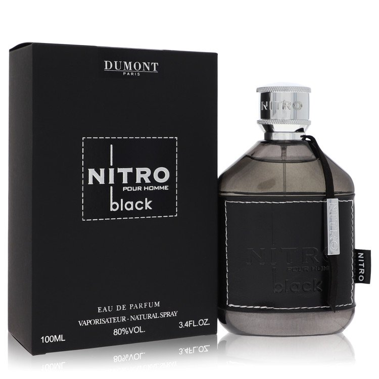 Dumont Nitro Black by Dumont Paris Eau De Parfum Spray 3.4 oz for Men 