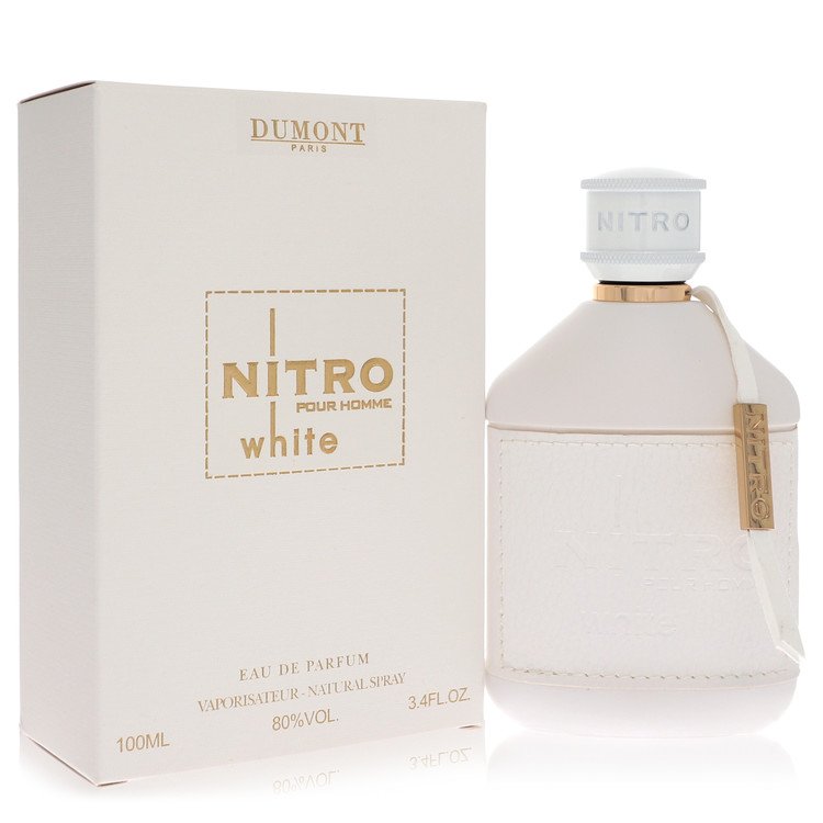 Dumont Nitro White by Dumont Paris Eau De Parfum Spray 3.4 oz for Men 