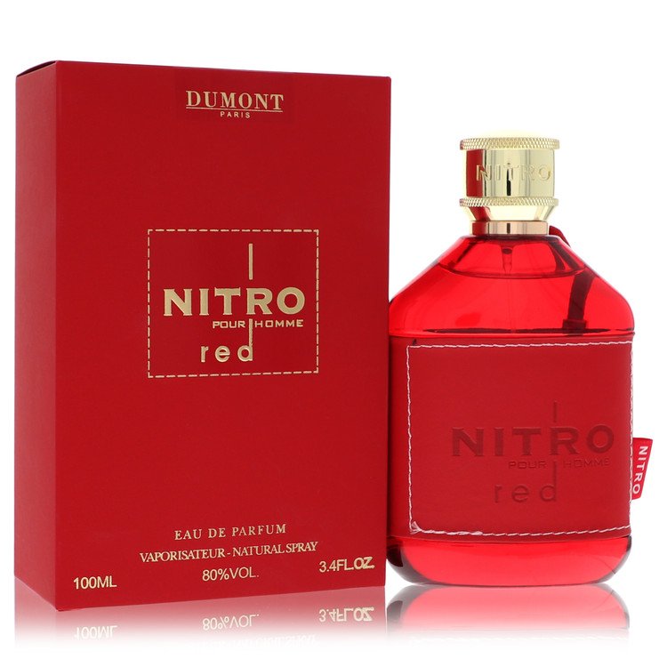 Dumont Nitro Red by Dumont Paris Eau De Parfum Spray 3.4 oz for Men 