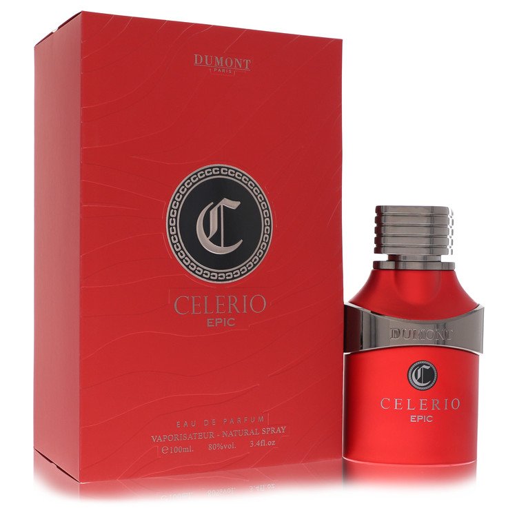 Dumont Celerio Epic by Dumont Paris Eau De Parfum Spray (Unisex) 3.4 oz for Men 