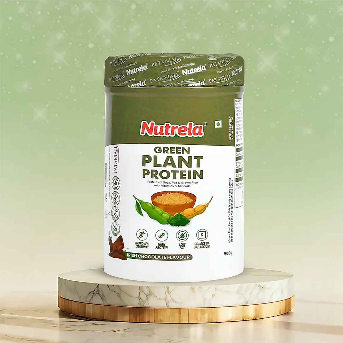 Patanjali Nutrela Green Plant Protein Chocolate Flavour