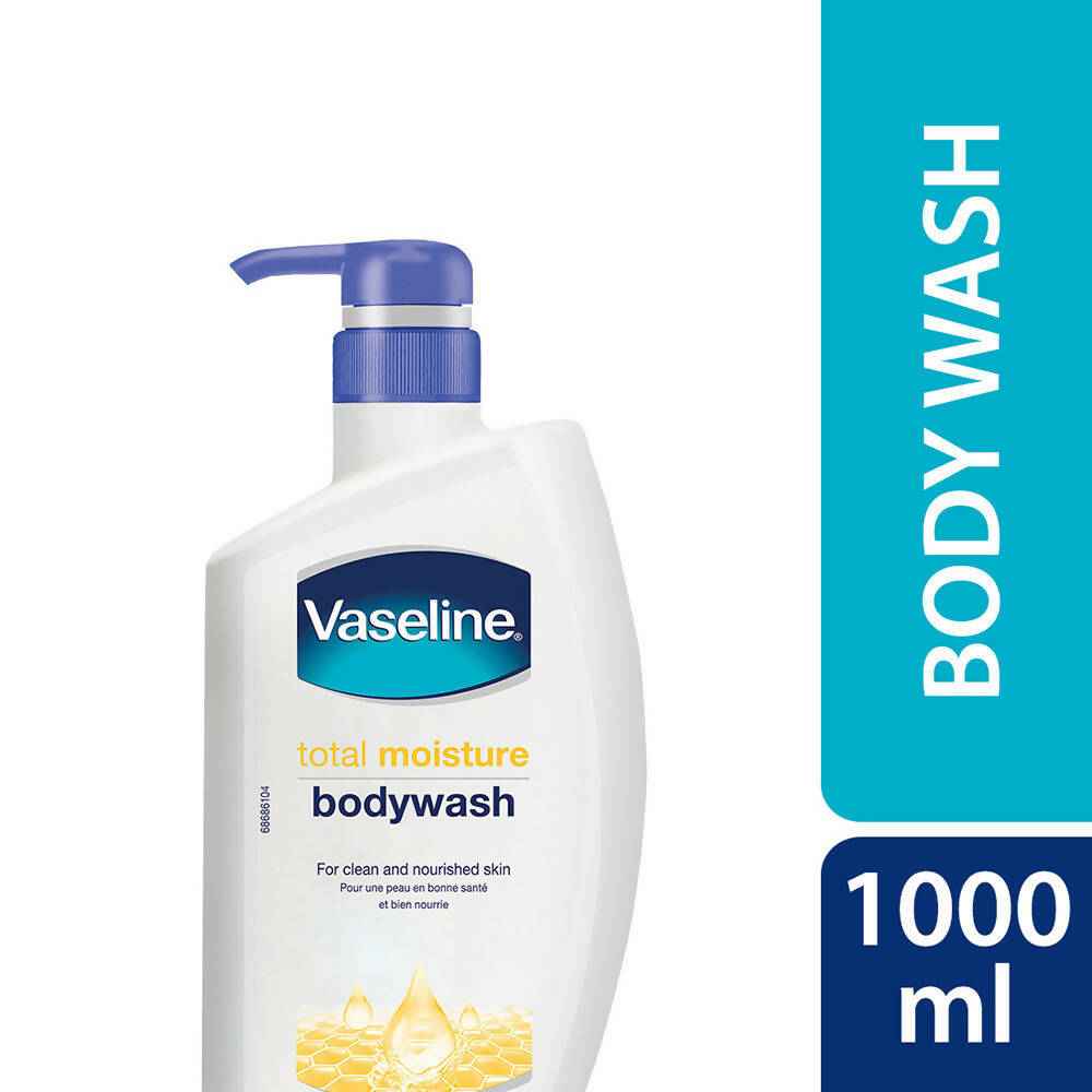 Vaseline Total Moisture Body Wash For Clean &amp; Nourished Skin