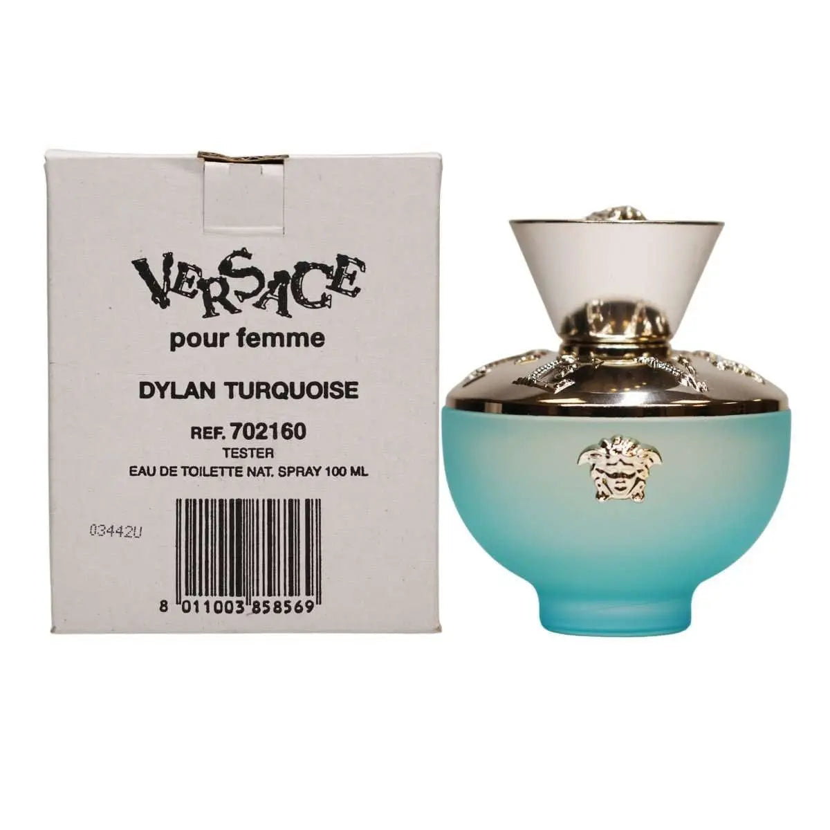Dylan Turquoise By Versace For Women 3.4oz EDT Spray (TESTER) by perfumesandrea
