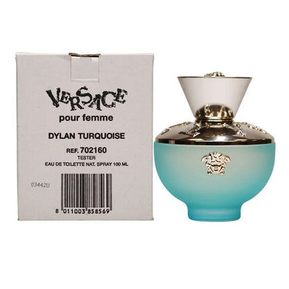 Dylan Turquoise By Versace For Women 3.4oz EDT Spray (TESTER) by perfumesandrea
