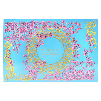 Dylan Turquoise By Versace For Women 4Pcs Set EDT Spray by perfumesandrea