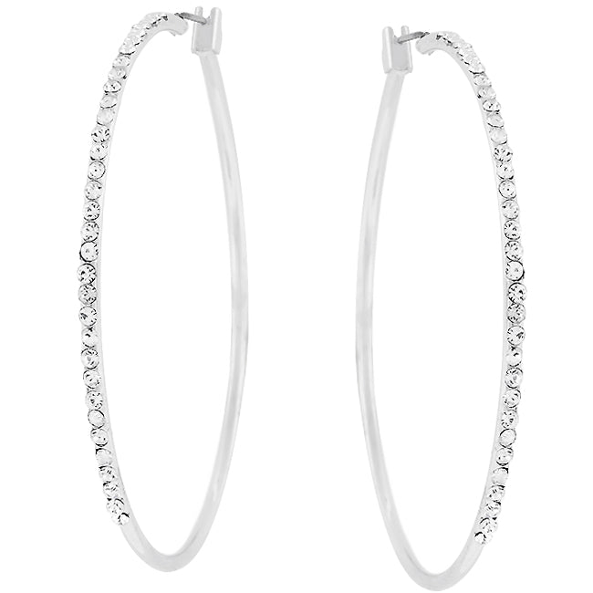3-Stone Oval Cut CZ Halo Ring 