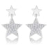 Bianca 0.5ct CZ Star Drop Earrings