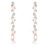 1.1Ct Vine Design Plated Earrings