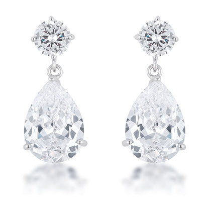 Shimmering CZ Earrings  DestGlow
