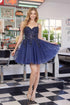 Nox Anabel E103 Elegant Fit and Flare Short Dress by DiscountDressShop