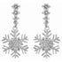 Snowflake Drop Earrings