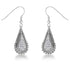 .45 Ct Tear Drop Earrings with CZ