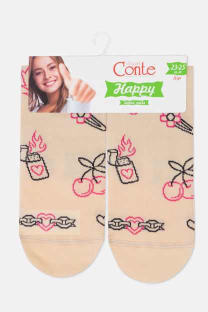 Cotton Socks Conte Happy 605 - Baby Love