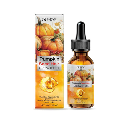 Pumpkin Seed Hair Care Essential Oil Is Bright And Supple, Improves Hair, Nourishes Hair Follicles, Protects And Strengthens Hair