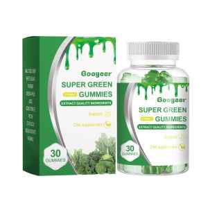 Dietary Supplement Gummy, Body Supplement Green Gummy Body Care