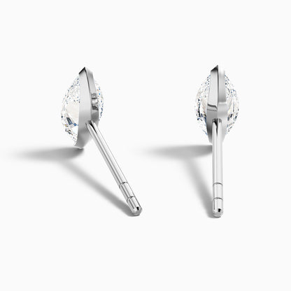 Marquise Cut Moissanite Stud Diamond Earrings