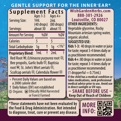 Ear Be Well Treatment Kit by WishGarden Herbs