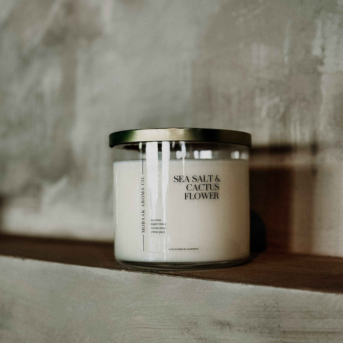 Sea Salt &amp; Cactus Flower Candles