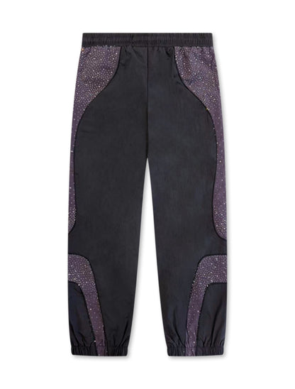 The Syndicate Nylon Pants - Black by Denim Exchange